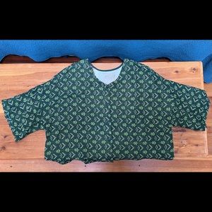 Ace & Jig Wyatt top in Fern, sz 1X